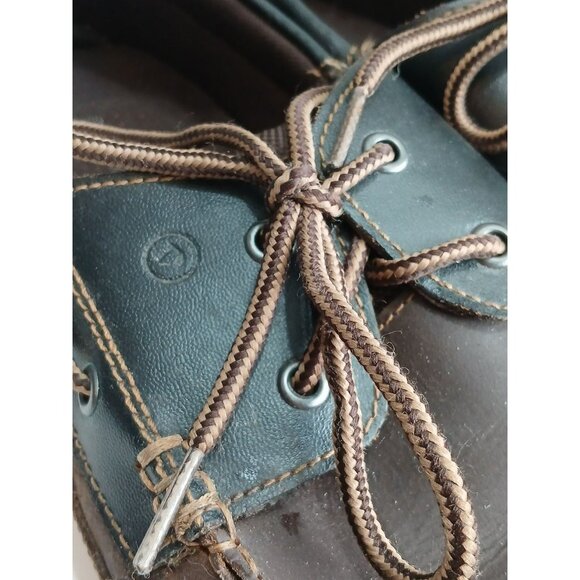 Rockport Men's Boat Deck Shoes Brown Leather Upper Rubber Soles Size 13 - Picture 16 of 16